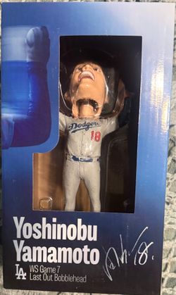 Yoshinobu Yamamoto Bobblehead