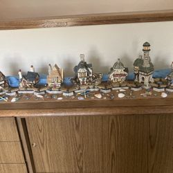 NEW Beach Boardwalk Seaside Nautical Summer Decor David Winter Collectible Cottages (7)