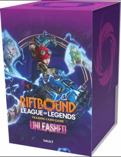 Riftbound League of Legends Trading Card Game Unleashed Vault
