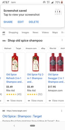 Old Spice Shampoo Many Bottles 