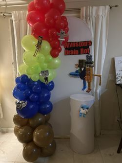 Brain Rot Balloons Or Any Theme