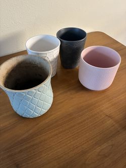 Assorted Small Planters