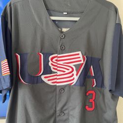 Team USA World Baseball Jersey Mookie Betts Dodgers FREE SHIPPING