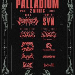 TWO GA TICKETS TO SVDDENDEATH 