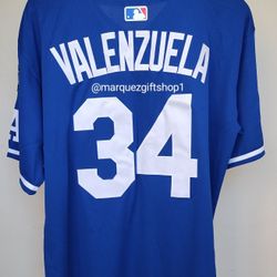 Men's Valenzuela EL Toro Dodgers WS Jersey (XL)