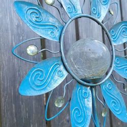 Metal Garden Flower Stake