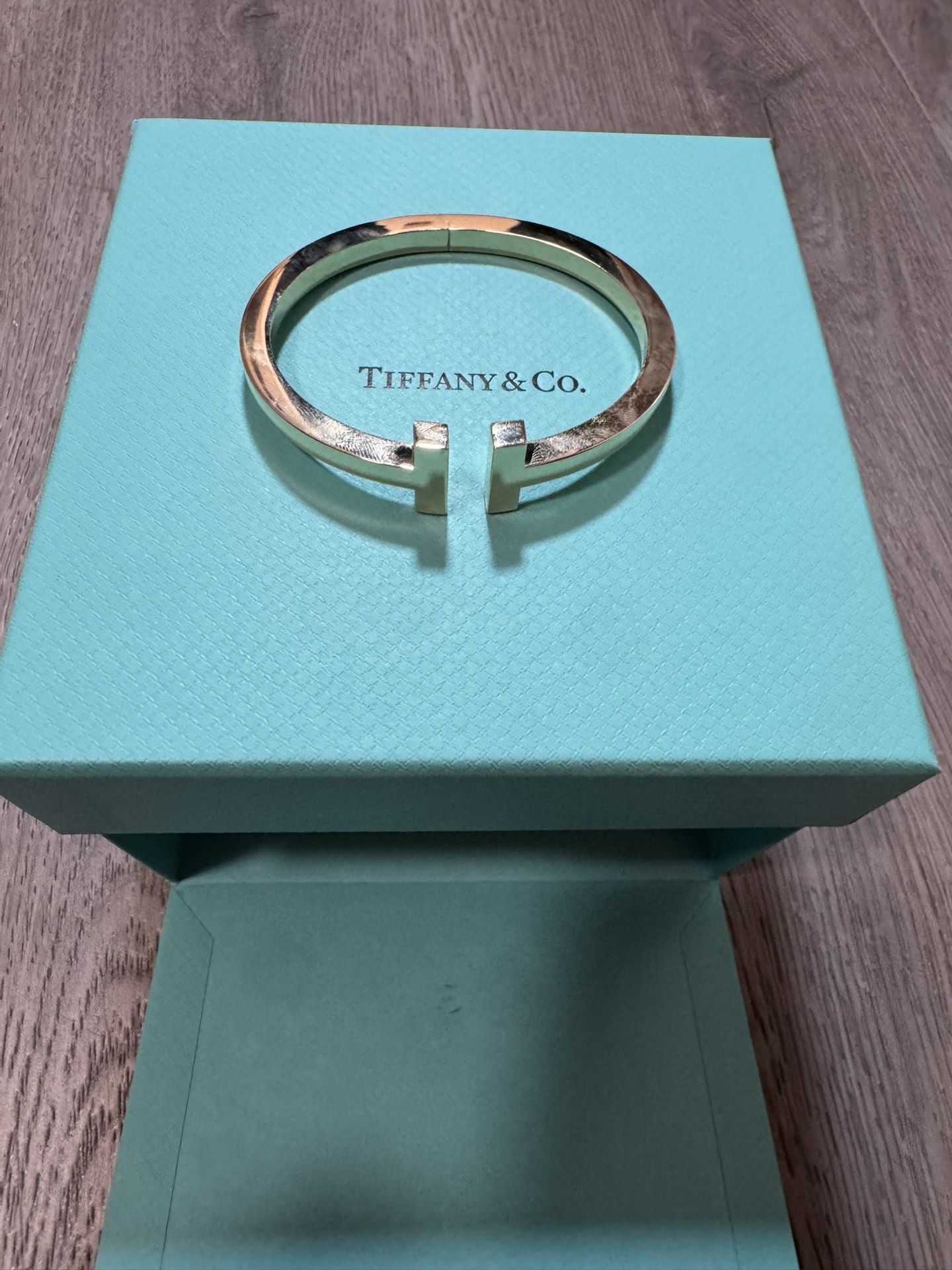 18k Tiffany T Bracelet