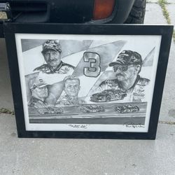 "The Last Lap" Dale Earnhardt Tribute Lithograph by Robert Stephen Simon