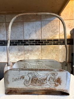 Vintage Pepsi Cola Bottle Carrier
