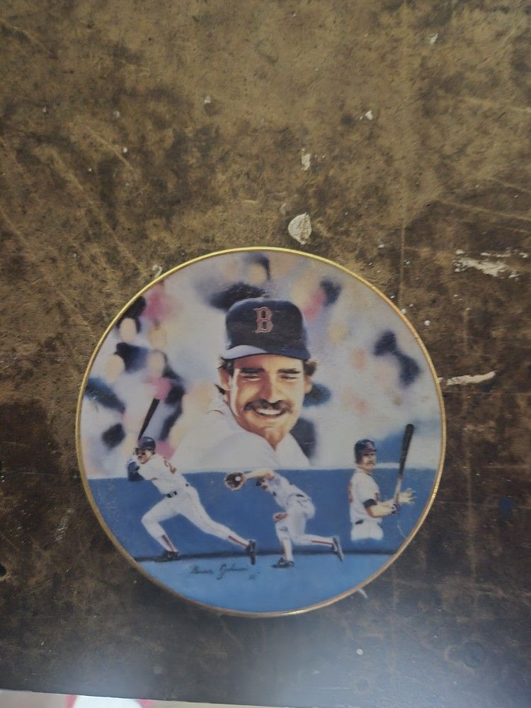 Wade Boggs Mini Plate