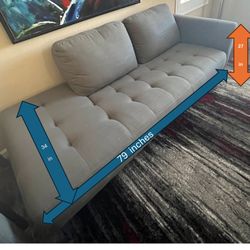 Sofa Lounger - Mid Century Modern 