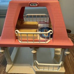 Little Tikes Grandma Dollhouse  16”long x 12”wide x 18”tall  In original box - Vintage