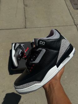 Jordan 3 “Black Cement”