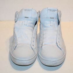 Mark Nason Men’s High Top Leather Shoes Size 11 Missing Laces 