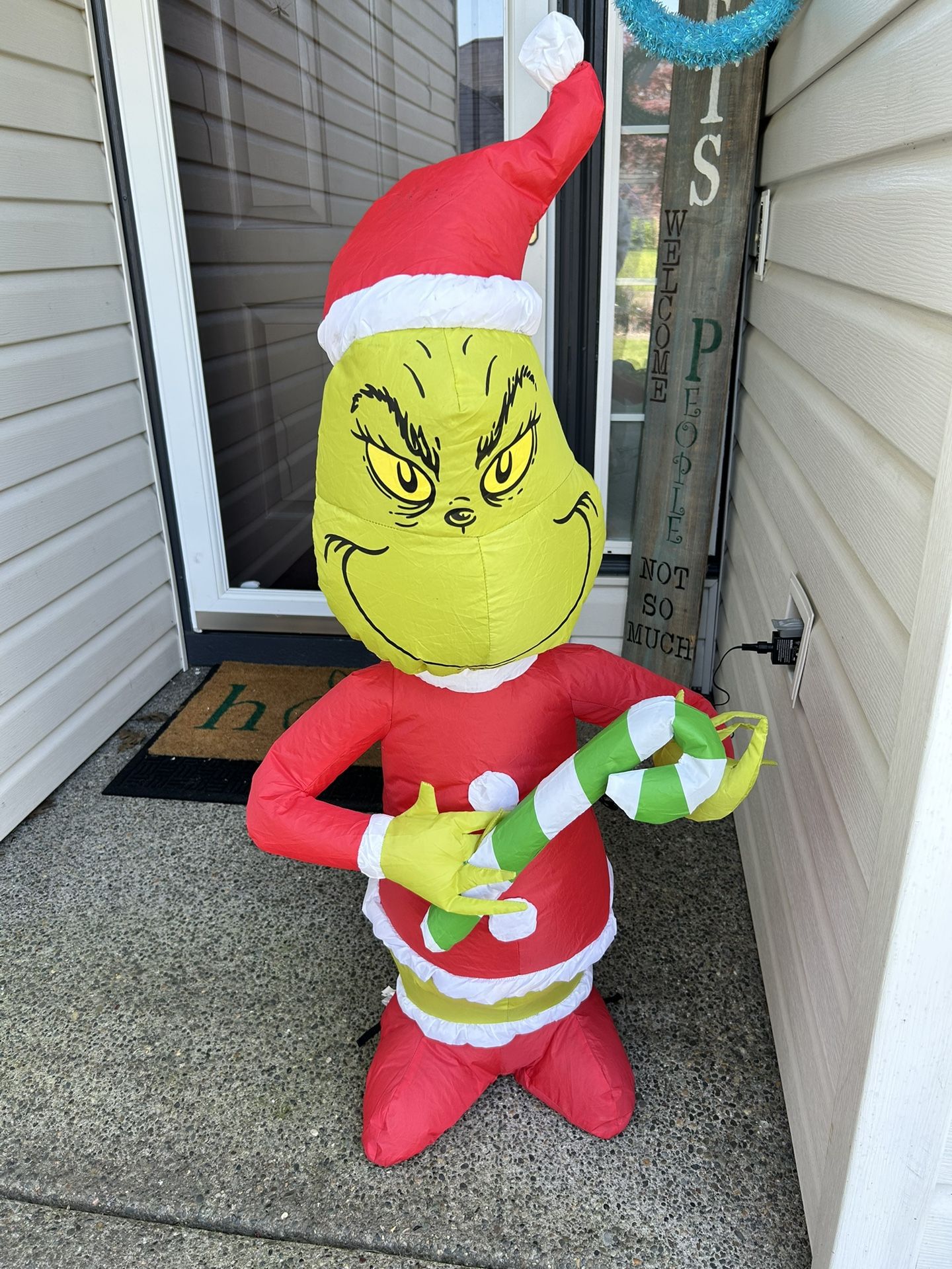 Blow Up Inflatable Grinch Christmas