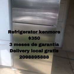Refrigerator Stainless Steel Kenmore 