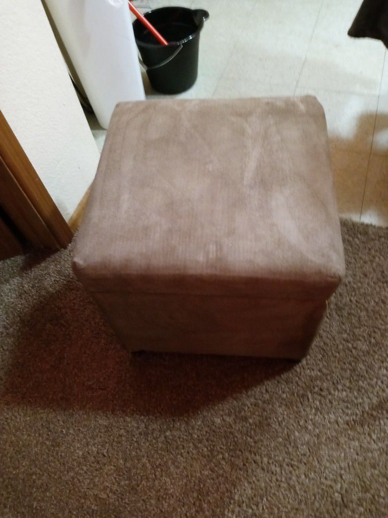 Small Stool With Storage Space