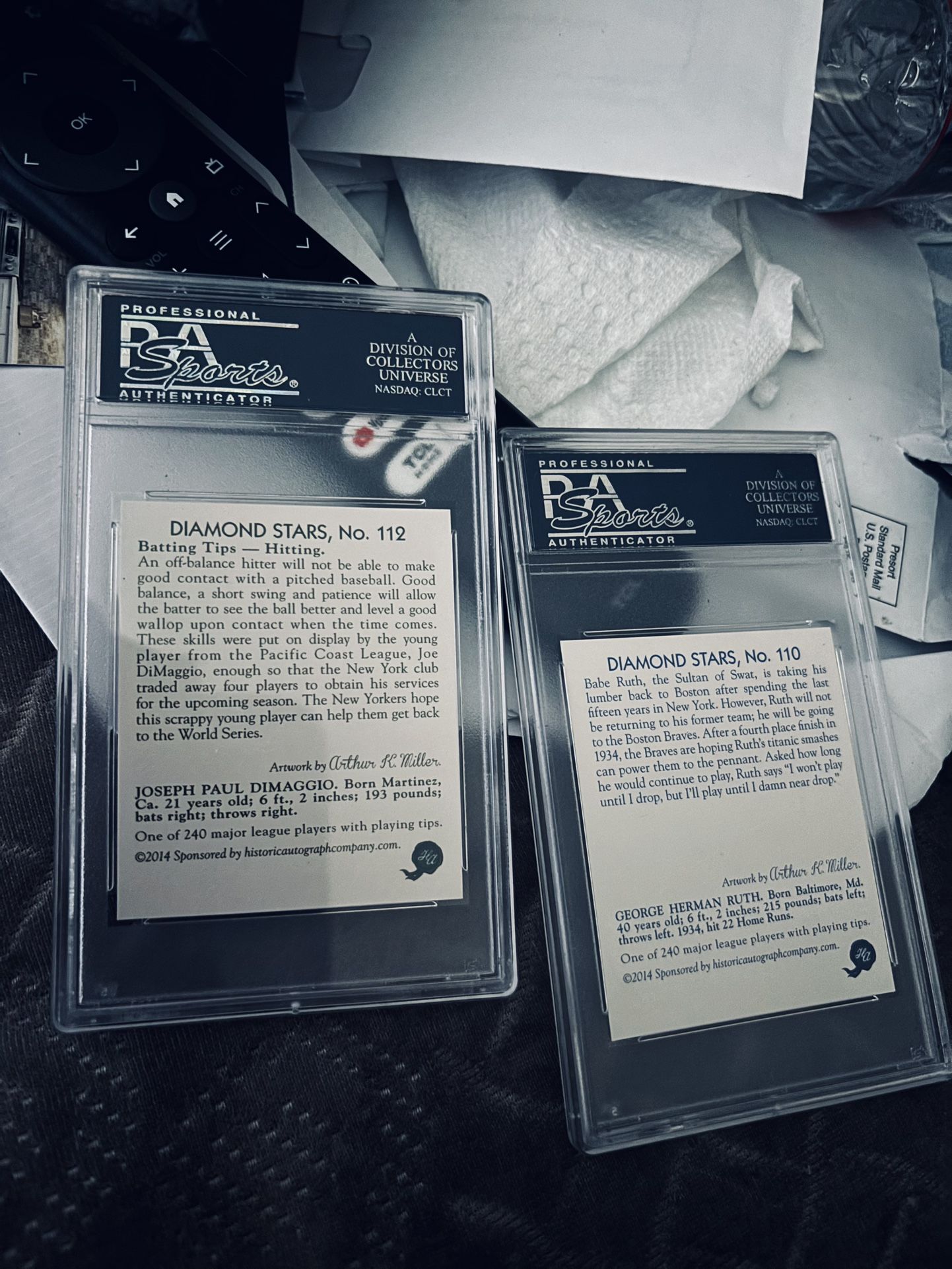 baseball Promo card Collection