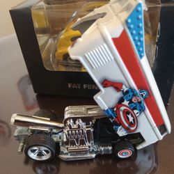 Hot Wheels Captain America Dragbus