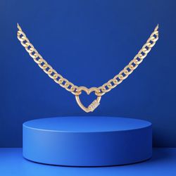 ❤️GUESS  Gold -Tone  mixed metal Necklace  / Lindo collar fantasía color dorado  gargantilla 