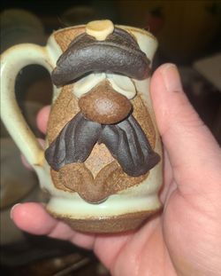 Pottery mugs