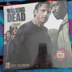 The Walking Dead Calendar Vintage Seal Brand New
