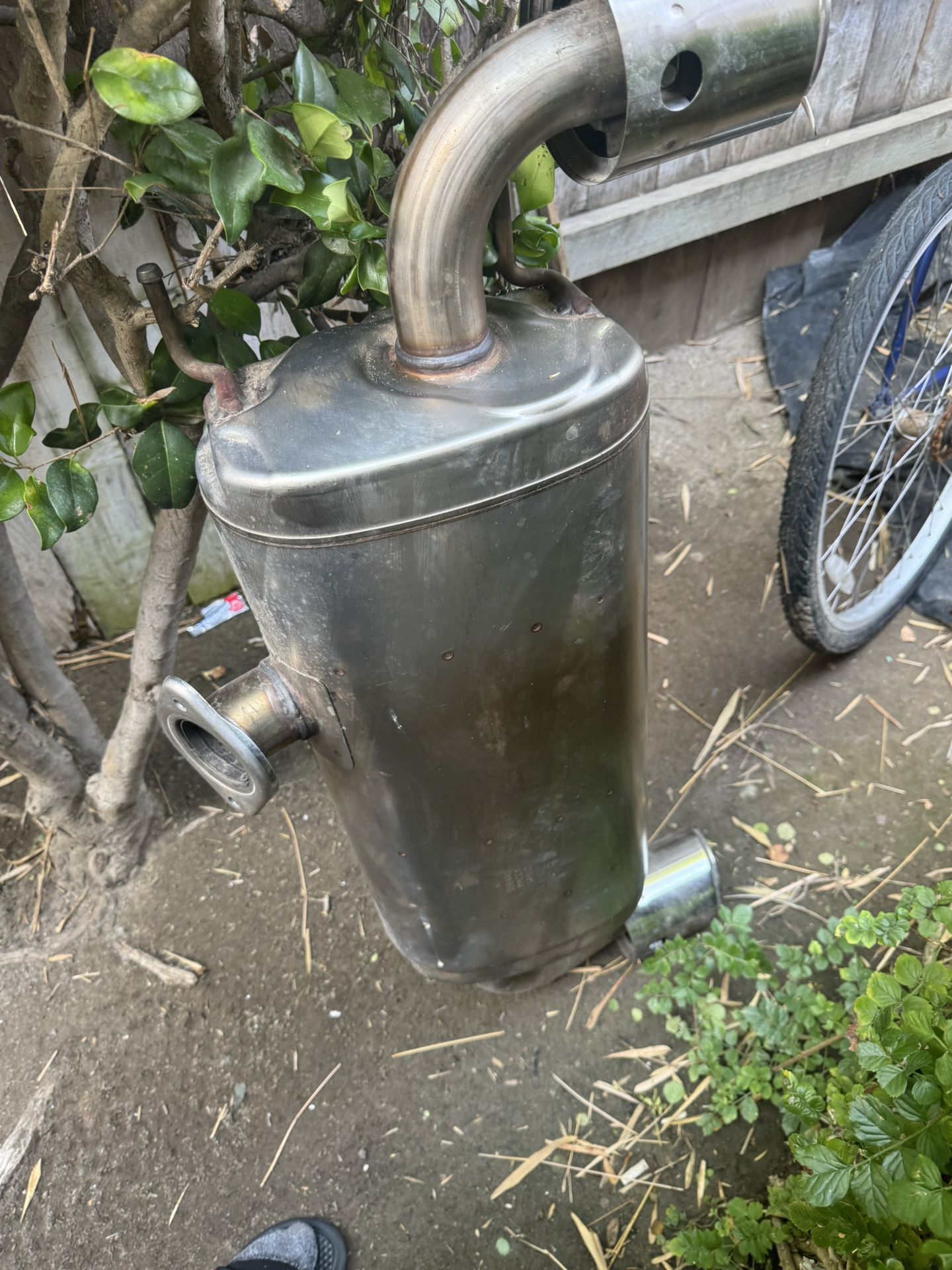 Stock GR38 exhaust
