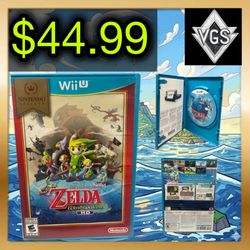 *CIB* The Legend of Zelda: The Wind Waker HD — Wii U — 2013