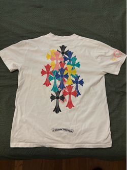Chrome Hearts Multi Color Cross Cemetery T-shirt