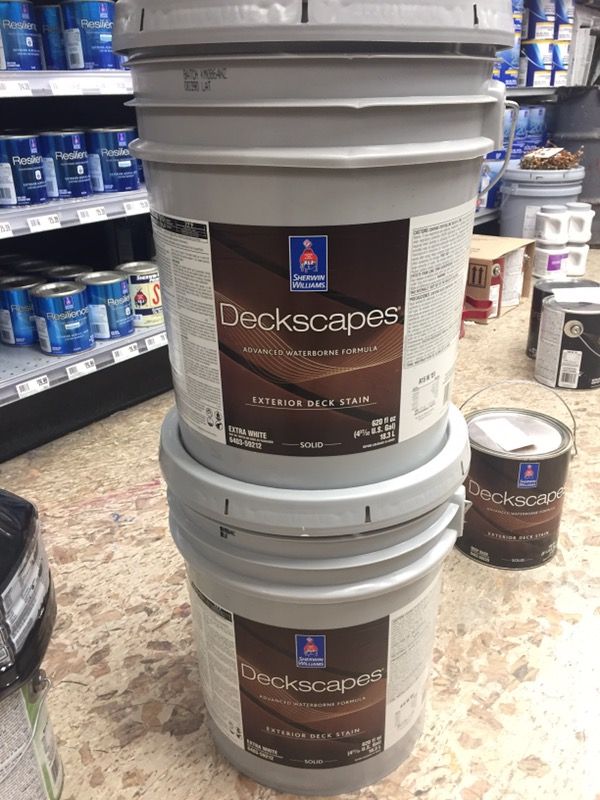 Deck Stain Deckscapes Sherwin Williams