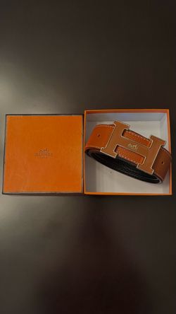 hermes brown leather belt