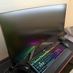 Acer Nitro 34 Curved QHD 180Hz 1ms FreeSync Premium Gaming Monitor DisplayPort HDMI Black