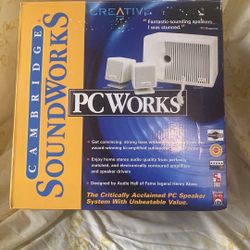 Cambridge SoundWorks PC Works Speaker System - White