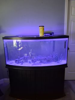 72g aquarium 4phase light and cabinet