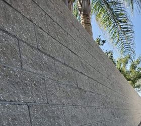 Masonry And Wood Fence