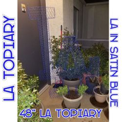 LA Plant Bush - 48" Satin Blue
