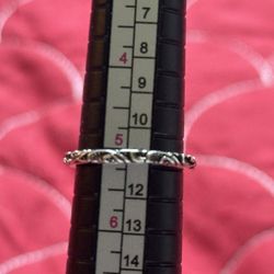 Fashion Silver Ring Size 5
