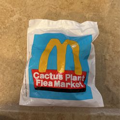 GRIMACE McDonalds Cactus Plant Flea Market Adult Happy Meal  Toy SEALED 2022