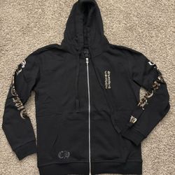 Chrome Hearts Black Zip Up 