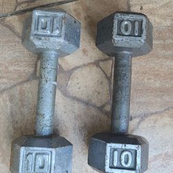 20lb. Pair Of Dumbbells 