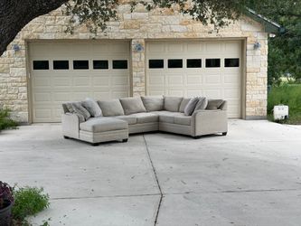 Tan/Beige Sectional Couch