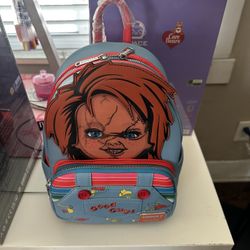 LOUNGEFLY Chucky Lenticular Backpack Small