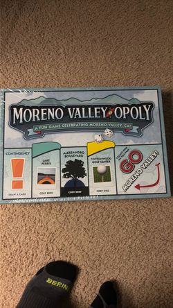MORENO VALLEY OPOLY made by Late for the Sky