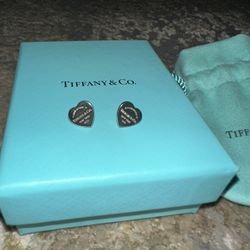 Tiffany Sterling silver Earrings 100% Authentic 
