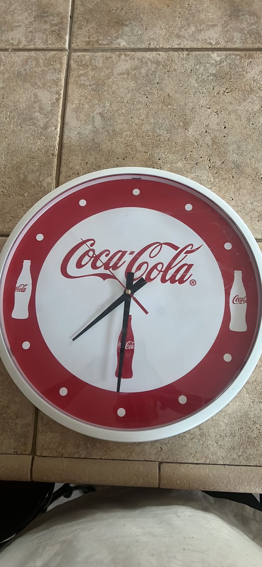 Cola cola Clock