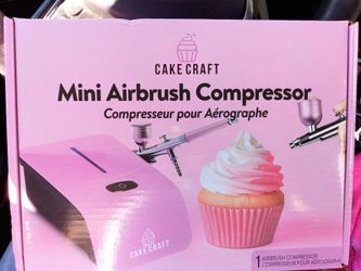 Mini airbrush compressor