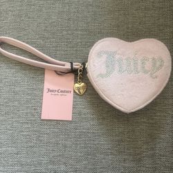 Juicy Couture Heart Wristlet