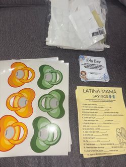 Free baby shower games
