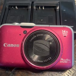 Canon Power Shot SX230 Camera 