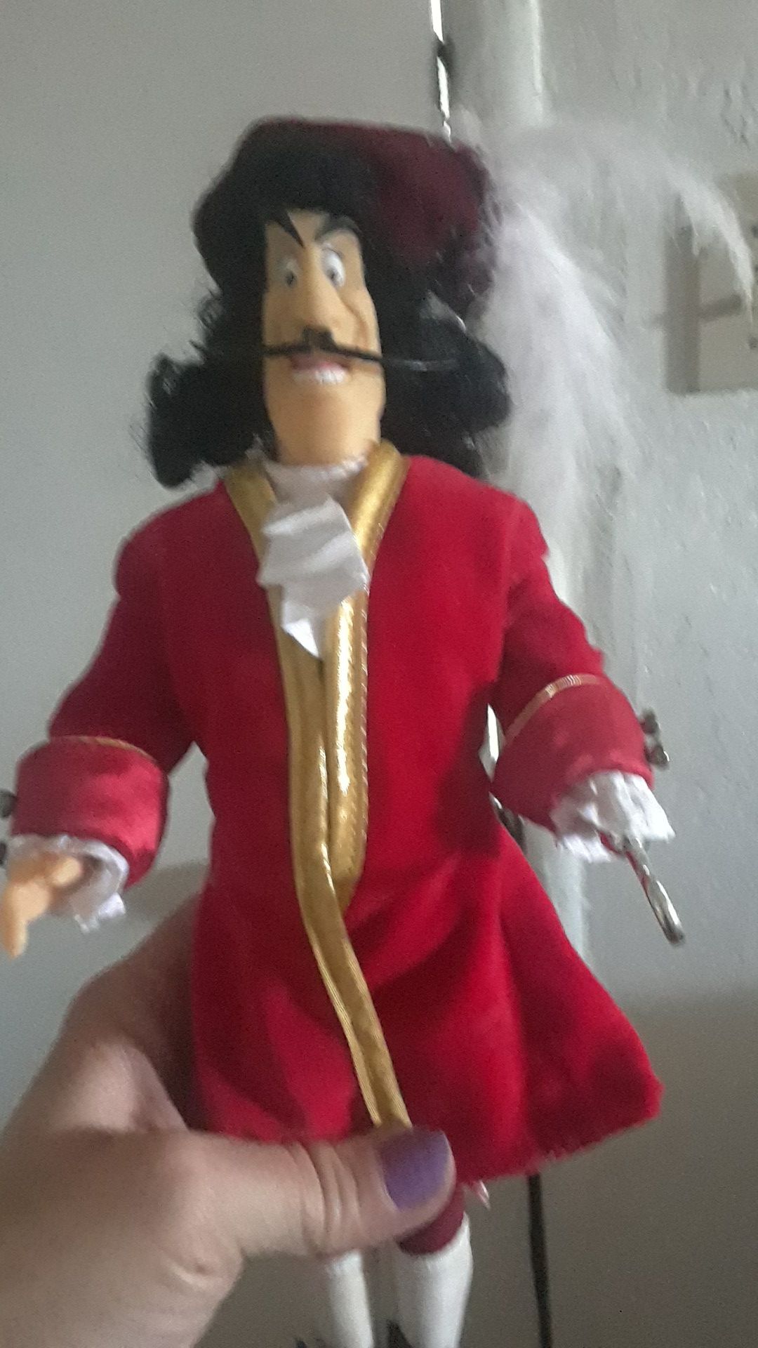 Disney Captain Hook doll